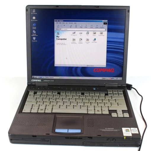 Compaq Armada E500 (Pentium III 900MHz, Win98SE)