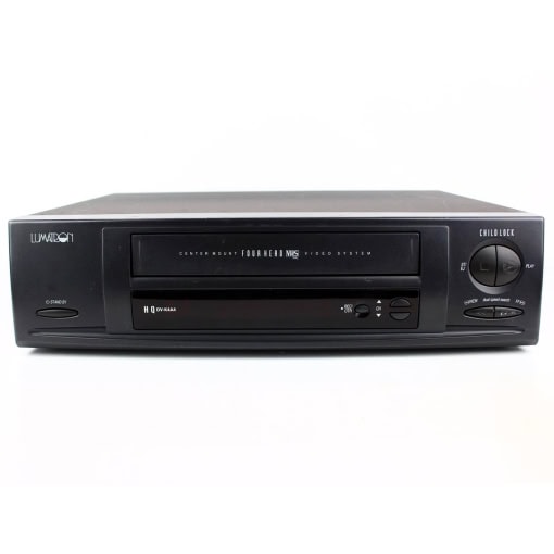 Lumatron DV-K4A4 VHS-afspiller u. fjernbetjening