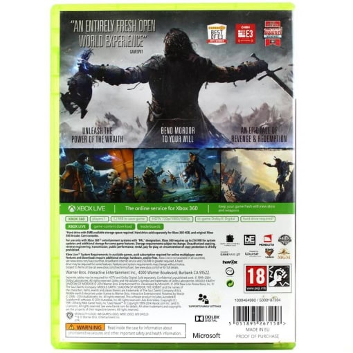 Middle-Earth: Shadow of Mordor (Xbox 360) - Image 2