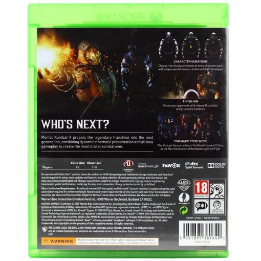 Mortal Kombat X (Xbox One) - Image 2