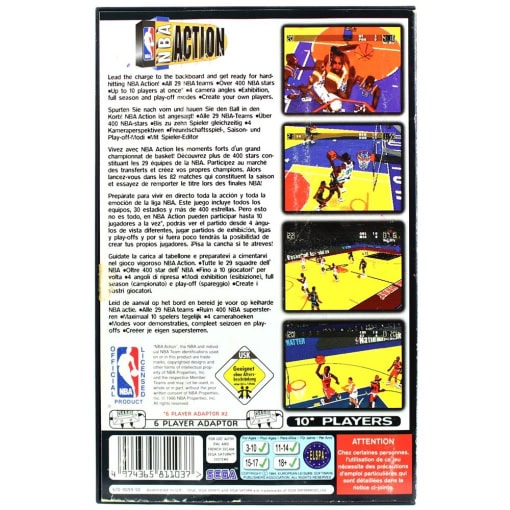 NBA Action (SEGA Saturn) - Image 2