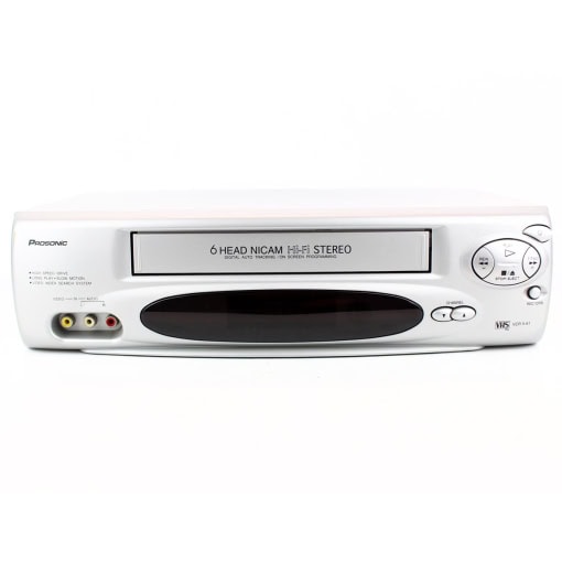 Prosonic VCR X-61 VHS-afspiller u. fjernbetjening