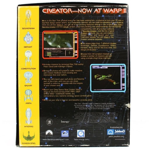 Star Trek: Starship Creator Warp II (PC Big Box) - Image 2