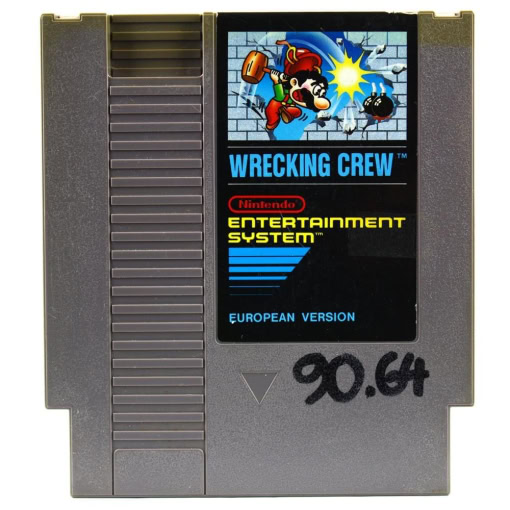 Wrecking Crew (Nintendo NES, PAL-B)