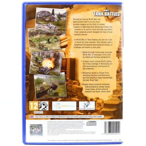 WWII: Tank Battles (PS2) - Image 2