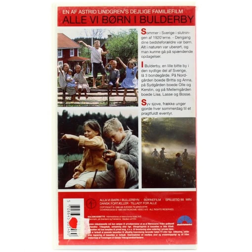 Alle vi børn i Bulderby (VHS) - Image 2
