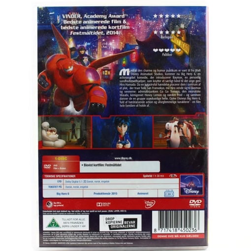 Big Hero 6 - Disney (DVD) - Image 2