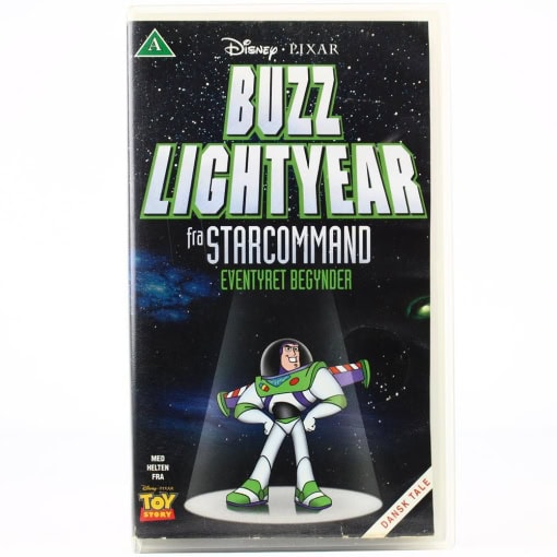 Buzz Lightyear fra Star Command: Eventyret begynder (VHS)
