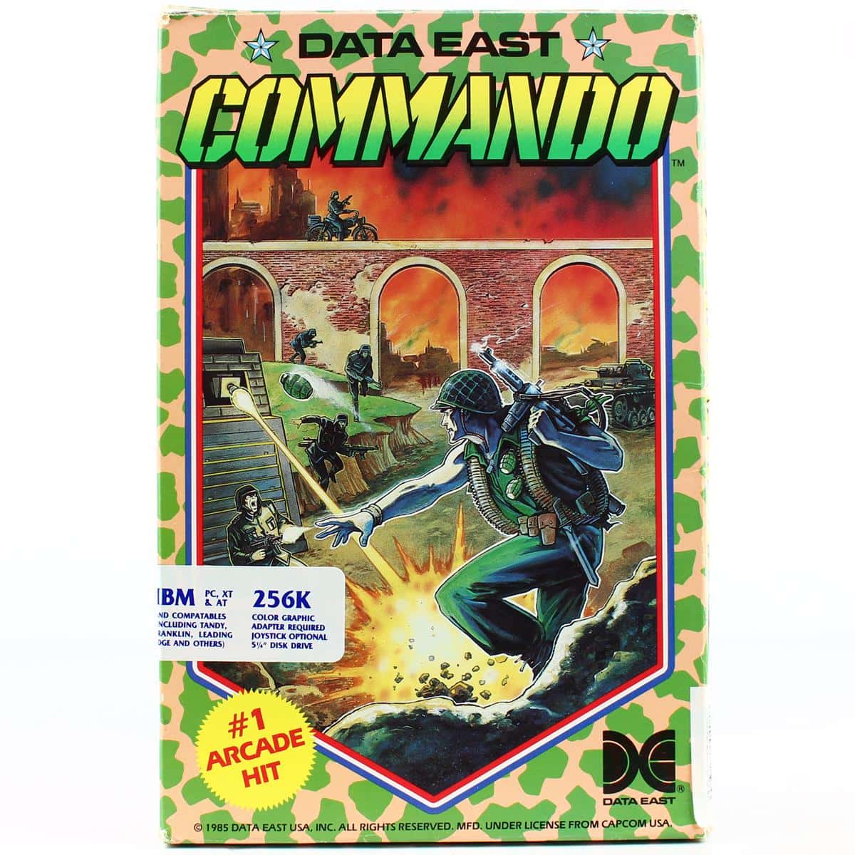 Commando Box10 Commando (PC Big Box, 5.25