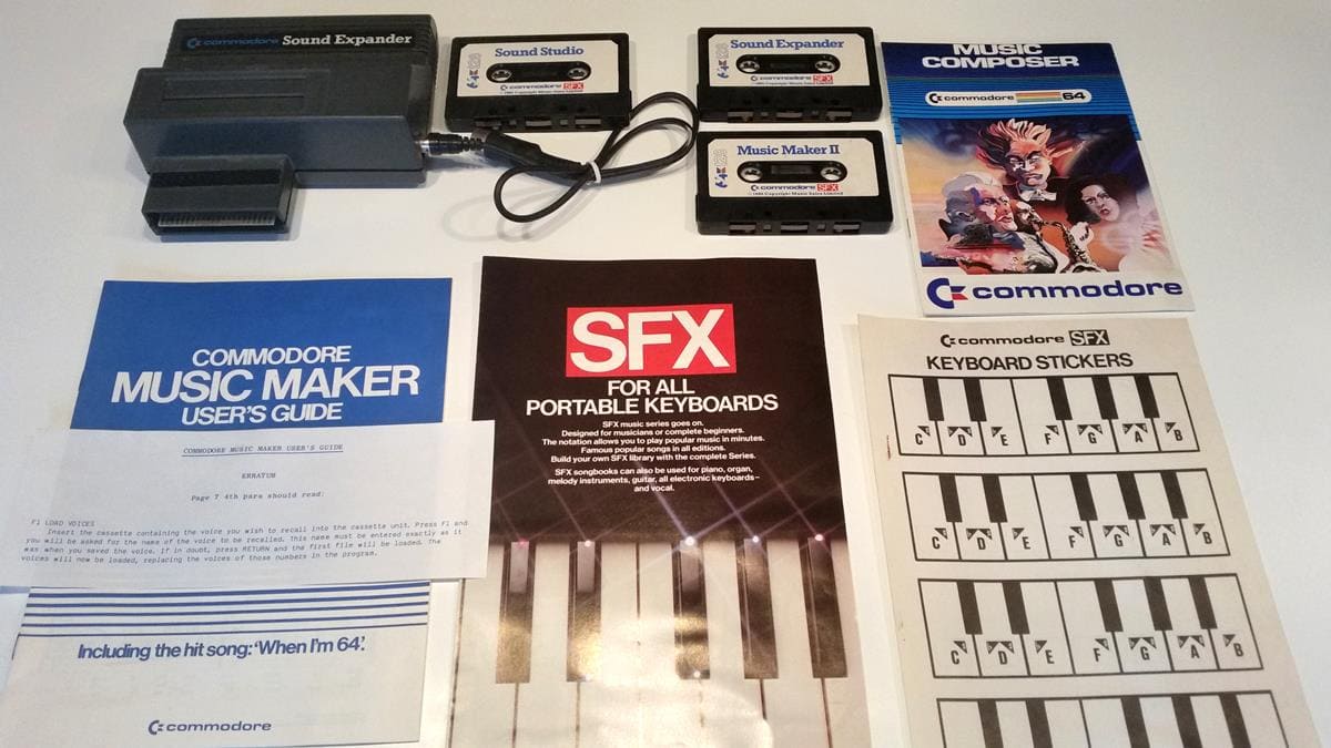 Commodore Sound Expander - FM Sound Module - WTS Retro
