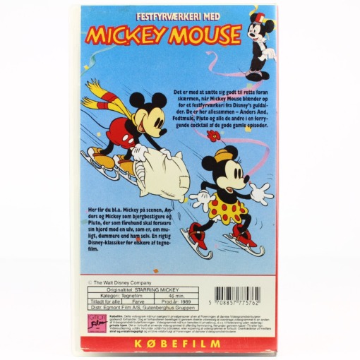 Festfyrværkeri med Mickey Mouse - Disney - Egmont (VHS) - Image 2