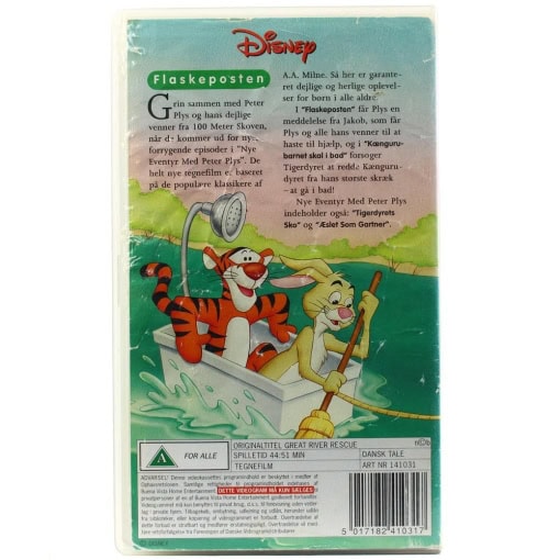 Peter Plys - Flaskeposten - Disney (VHS) - Image 2