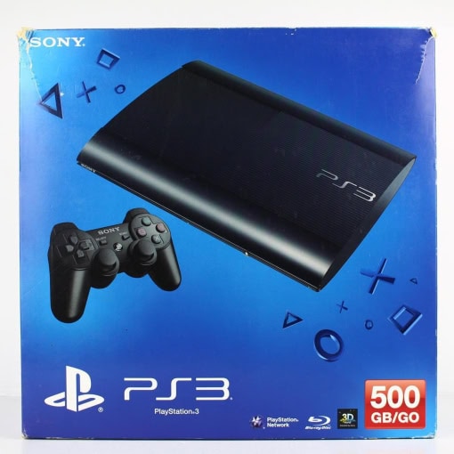 Sony Playstation 3 500GB Super Slim Konsol (PS3 - Boxed)