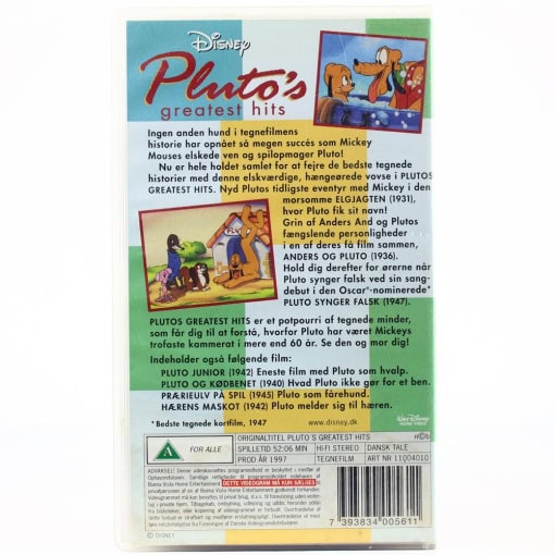 Pluto´s Greatest hits - Disney (VHS) - Image 2