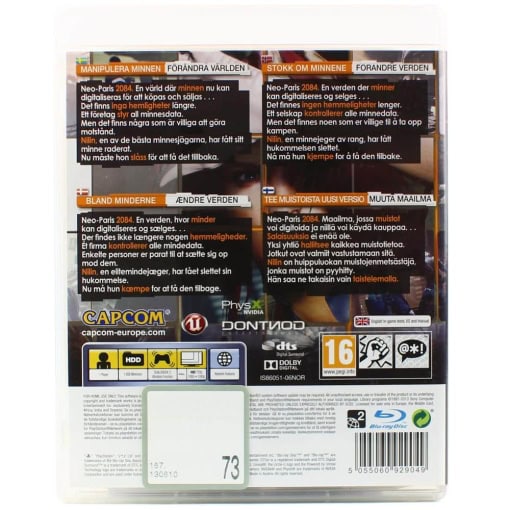 Remember Me (PS3) - Image 2