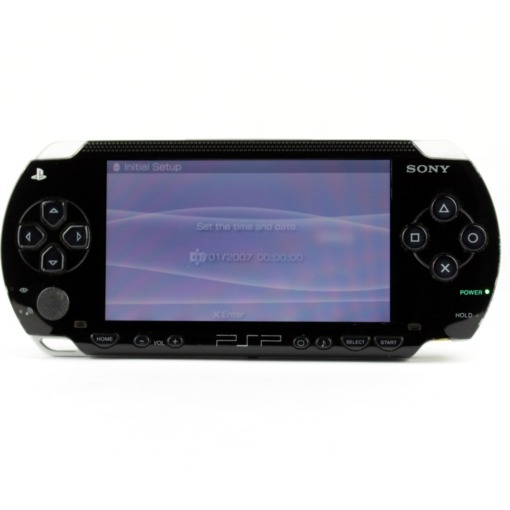 Sony PSP konsol med oplader (Sort - PSP1004) - Image 2