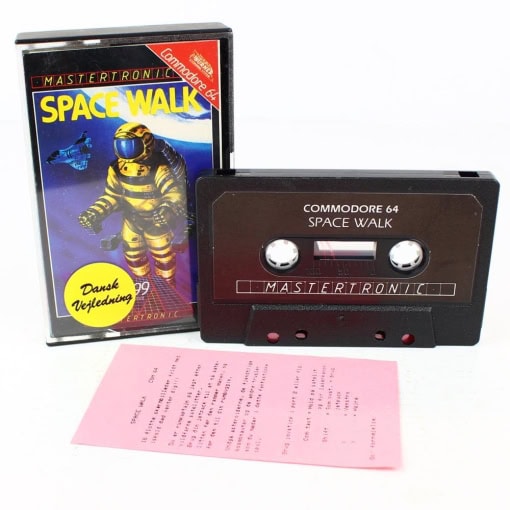 Space Walk (C64 Cassette) inkl. dansk vejledning - Image 2