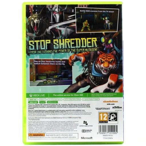 Teenage Mutant Ninja Turtles: Danger of the Ooze (Xbox 360) - Image 2