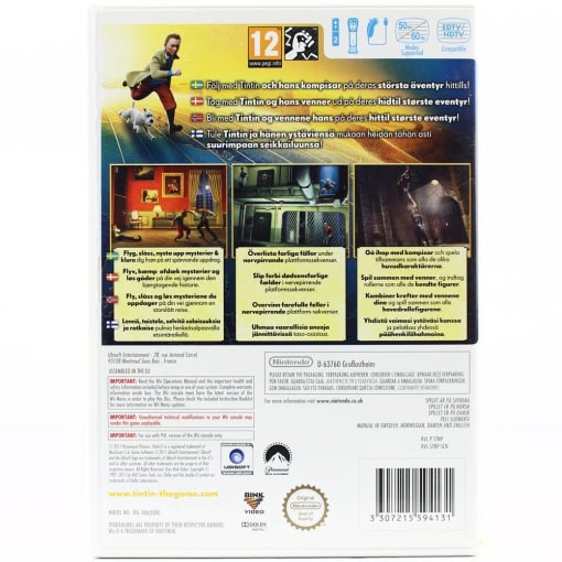 The Adventures of Tintin: The Secret of the Unicorn (Nintendo Wii) - Image 2