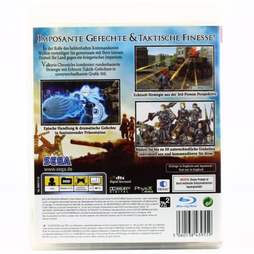 Valkyria Chronicles (PS3 - Tysk cover) - Image 2