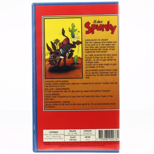 Æslet Spunky - og andre sjove tegnefilm (VHS) - Image 2