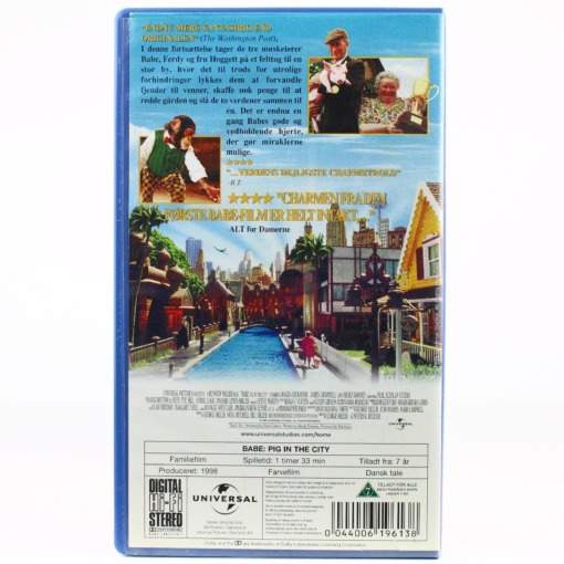 Babe - den kække gris kommer til byen (VHS) - Image 2