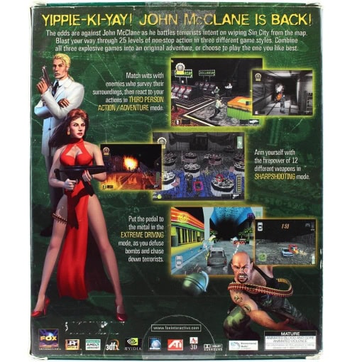 Die Hard Trilogy 2: Viva Las Vegas (PC Big Box, USA) - Image 2