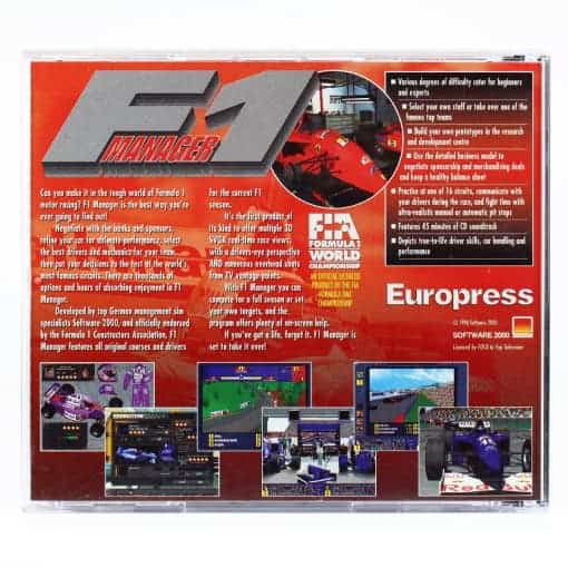 F1 Manager (PC Jewelcase) - Image 2