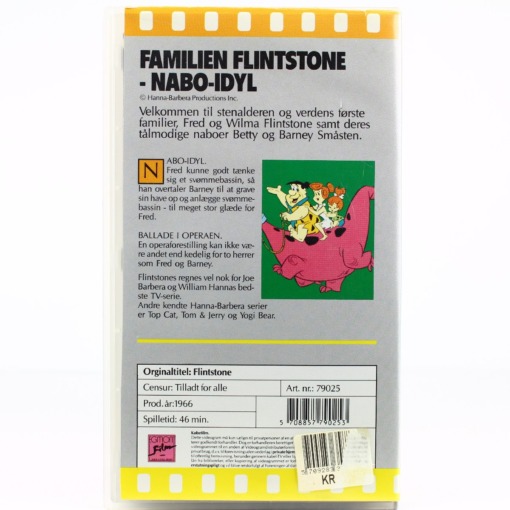 Familien Flintstone - Nabo-idyl - Egmont (VHS) - Image 2