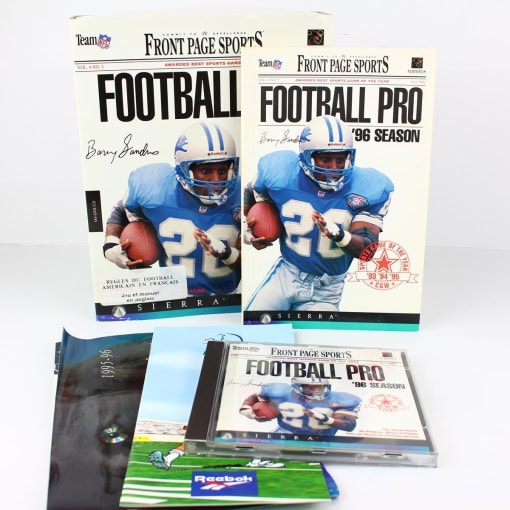 Front Page Sports: Football Pro '96 Season (PC Big Box) - Image 3