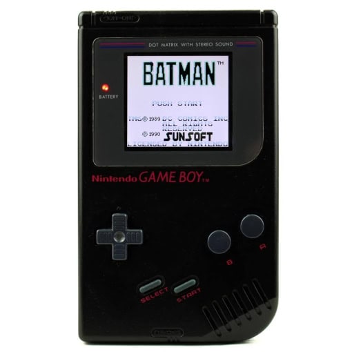 Game Boy Classic med IPS skærm (Sort)