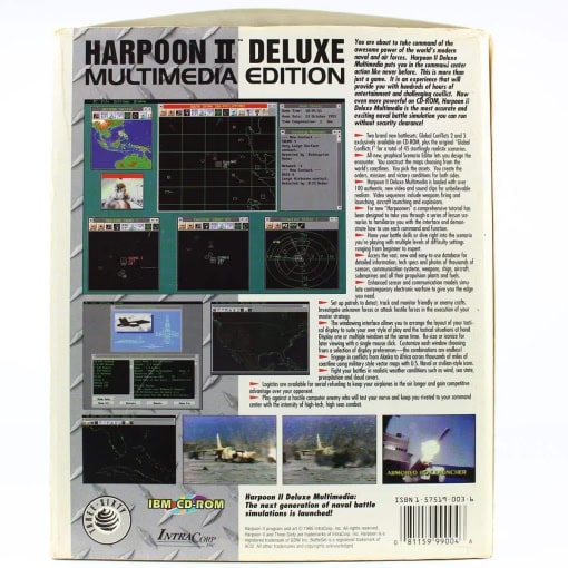 Harpoon II Deluxe: Multimedia Edition (PC Big Box) - Image 2