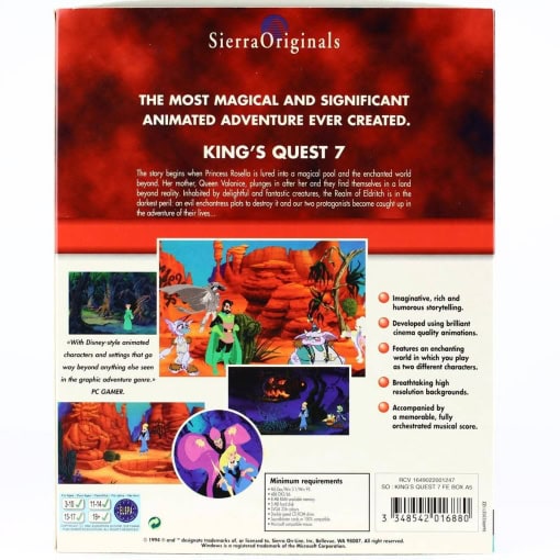 King's Quest VII: The Princeless Bride (PC Big Box - Sierra Originals) - Image 2