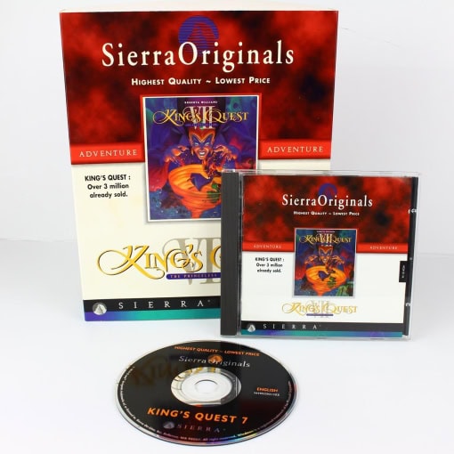 King's Quest VII: The Princeless Bride (PC Big Box - Sierra Originals) - Image 3