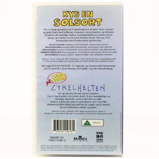 Kys en solsort og Cykelhelten (VHS) - Image 2