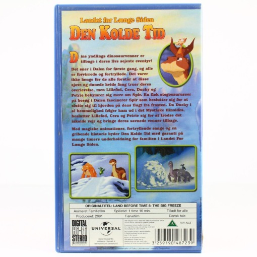 Landet for længe siden: Den kolde tid (VHS) - Image 2