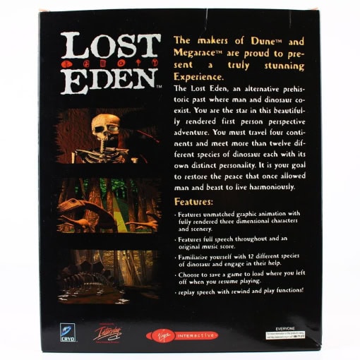 Lost Eden (PC Big Box, USA) - Image 2
