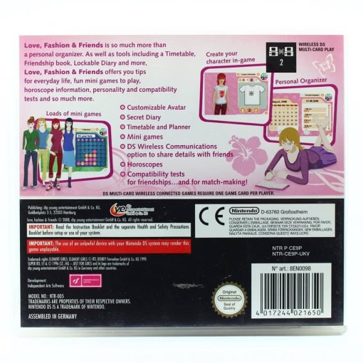 Love, Fashion & Friends (Nintendo DS) - Image 2