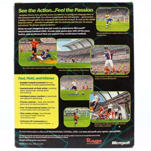 Microsoft International Soccer 2000 (PC Big Box) - Image 2