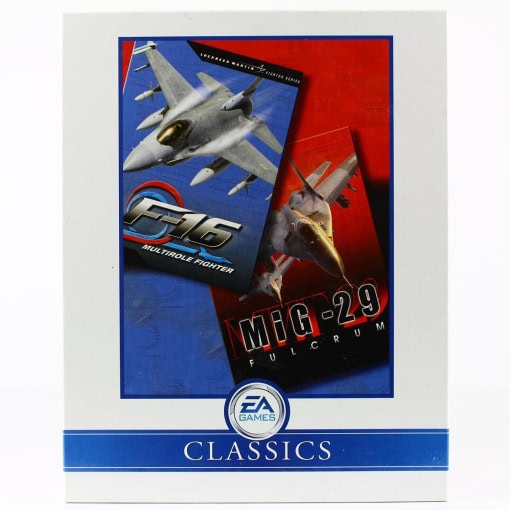 F-16 Multirole Fighter & MiG-29 Fulcrum (PC Big Box - Classics - Tysk æske)