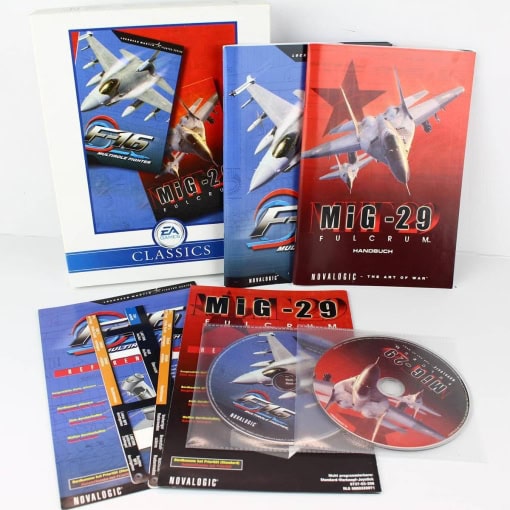 F-16 Multirole Fighter & MiG-29 Fulcrum (PC Big Box - Classics - Tysk æske) - Image 3