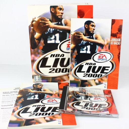 NBA Live 2000 (PC Big Box) - Image 3