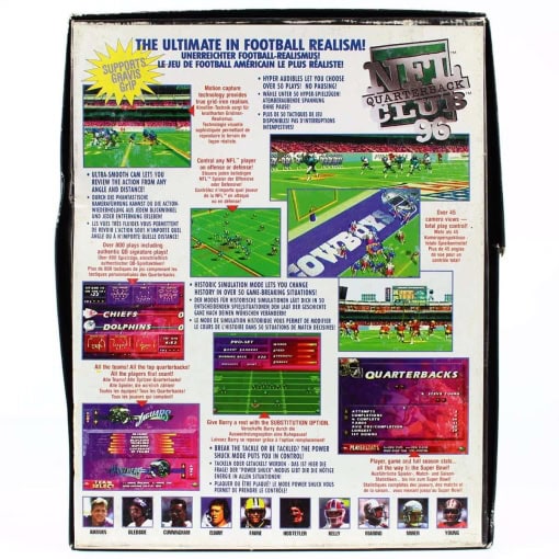 NFL Quarterback Club 96 (PC Big Box) - Image 2