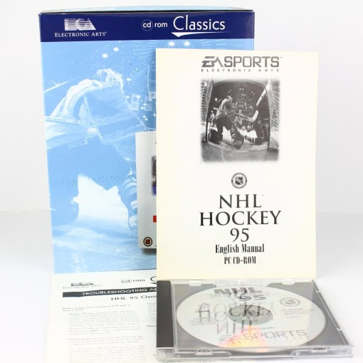 NHL Hockey 95 (PC Big Box - Classics) - Image 3