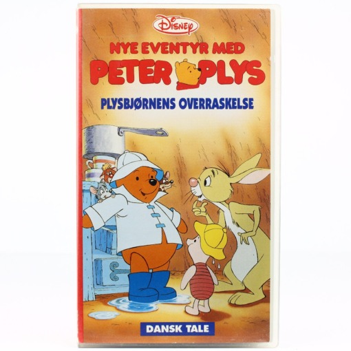 Nye eventyr med Peter Plys: Plysbjørnens overraskelse - Disney - Egmont (VHS)