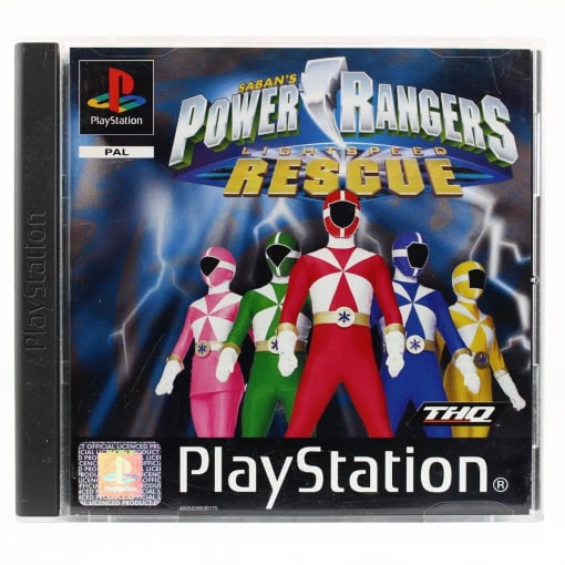 Power Rangers Lightspeed Rescue (PS1)