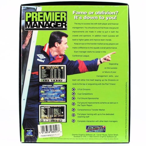 Premier Manager (PC Big Box) - Image 2
