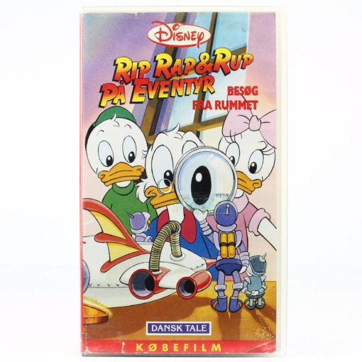 Rip, Rap & Rup På Eventyr – Besøg fra rummet – Disney (VHS)