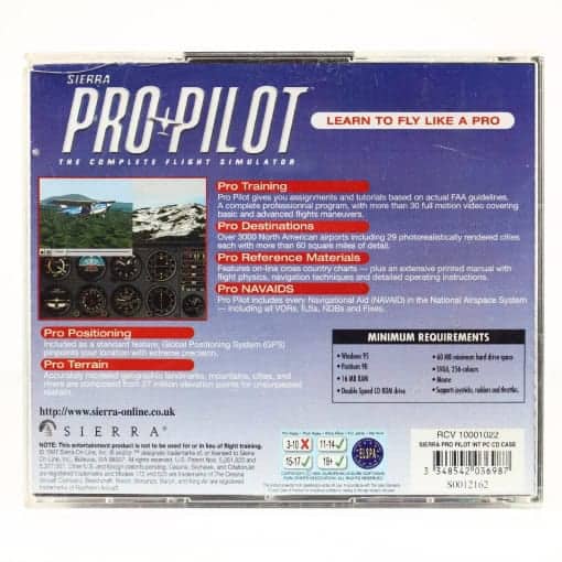 Sierra Pro Pilot (PC Jewelcase) - Image 2