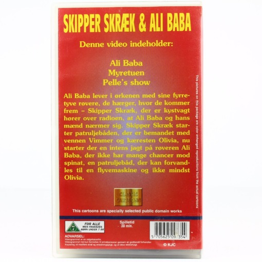 Skipper Skræk & Ali Baba (VHS) - Image 2